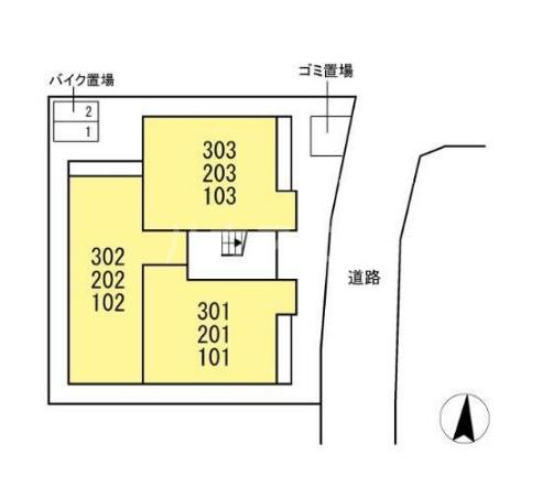 D PAINA 登戸Ⅲ(1LDK/3階)