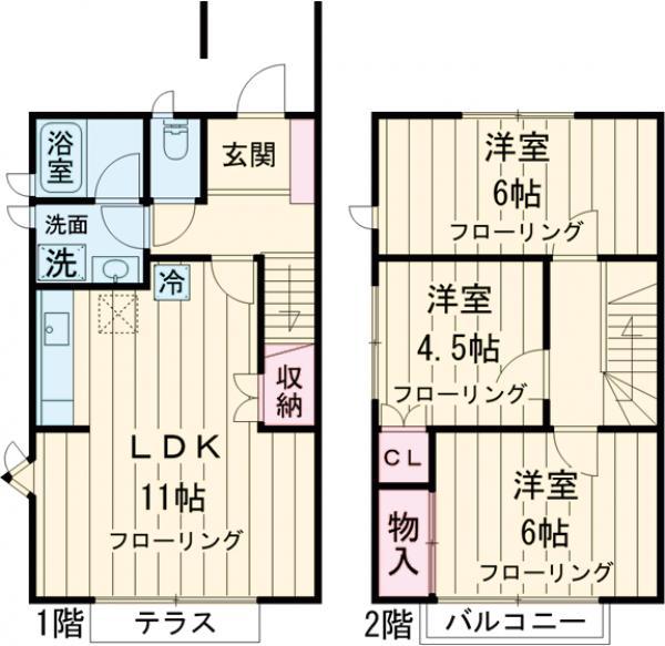 ＰＩＮＥ　ＧＡＲＤＥＮ　Ｃ棟