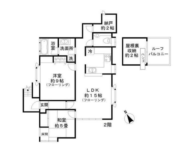 東京都浅草線 馬込駅 徒歩11分 2階建 築35年