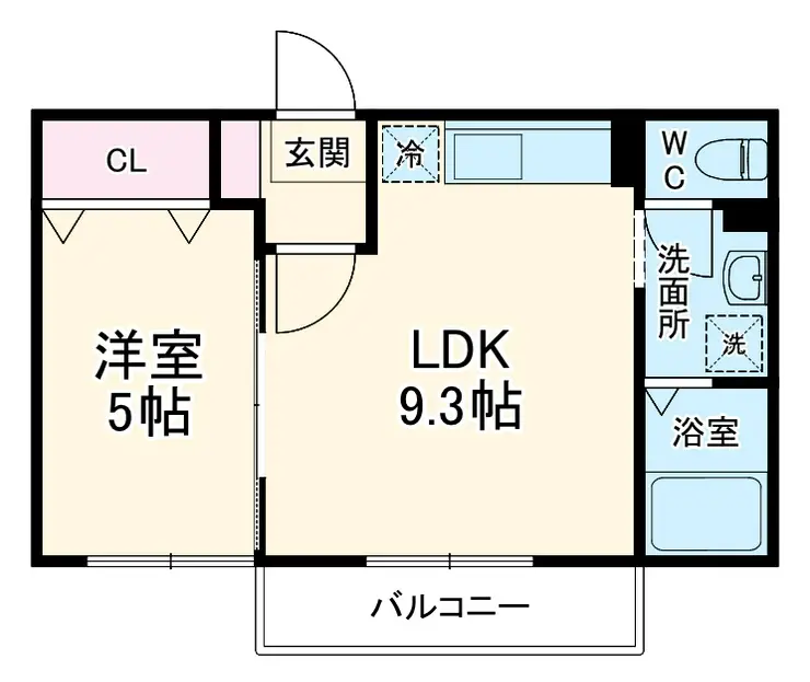 サニーコート8 1階階 間取り