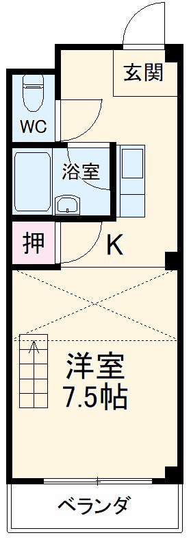エストゥディオM B棟