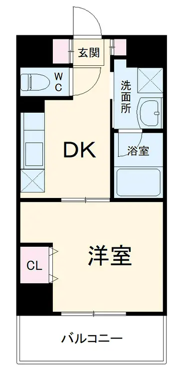 ケフィーズ・クニミ 8階階 間取り