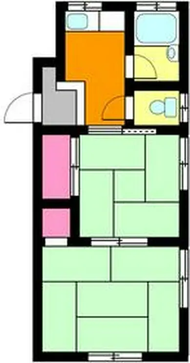 ふらわーはうす 1階階 間取り