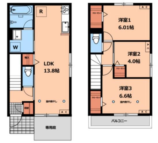 中央本線 武蔵小金井駅 徒歩26分 2階建 新築