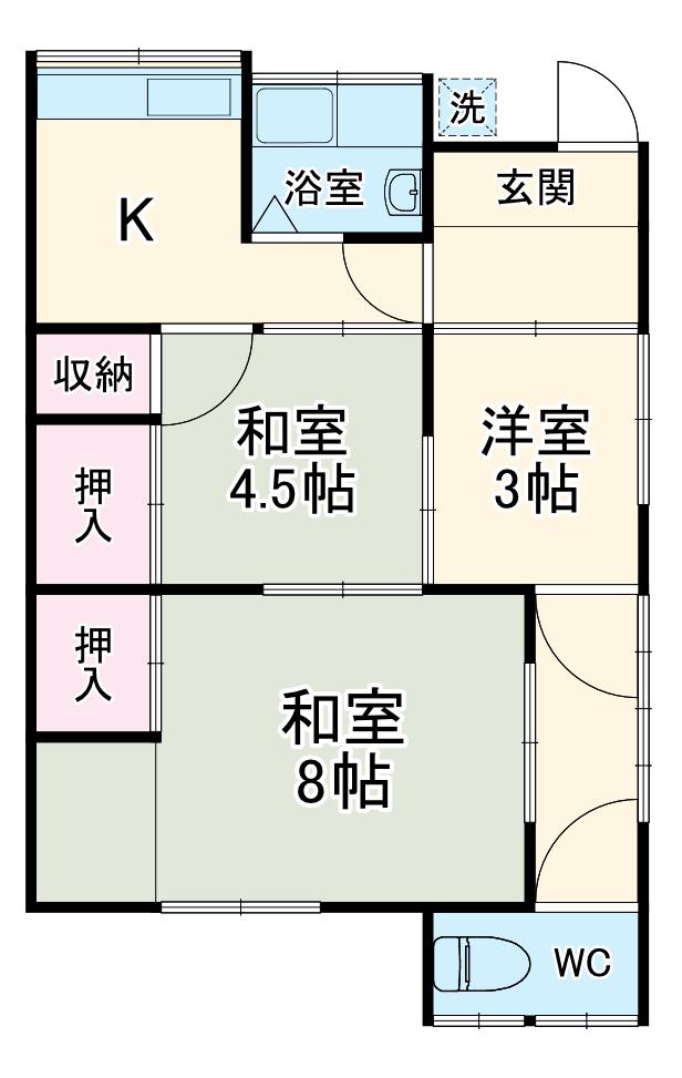 京浜急行電鉄本線 金沢文庫駅 徒歩15分 1階建 築52年