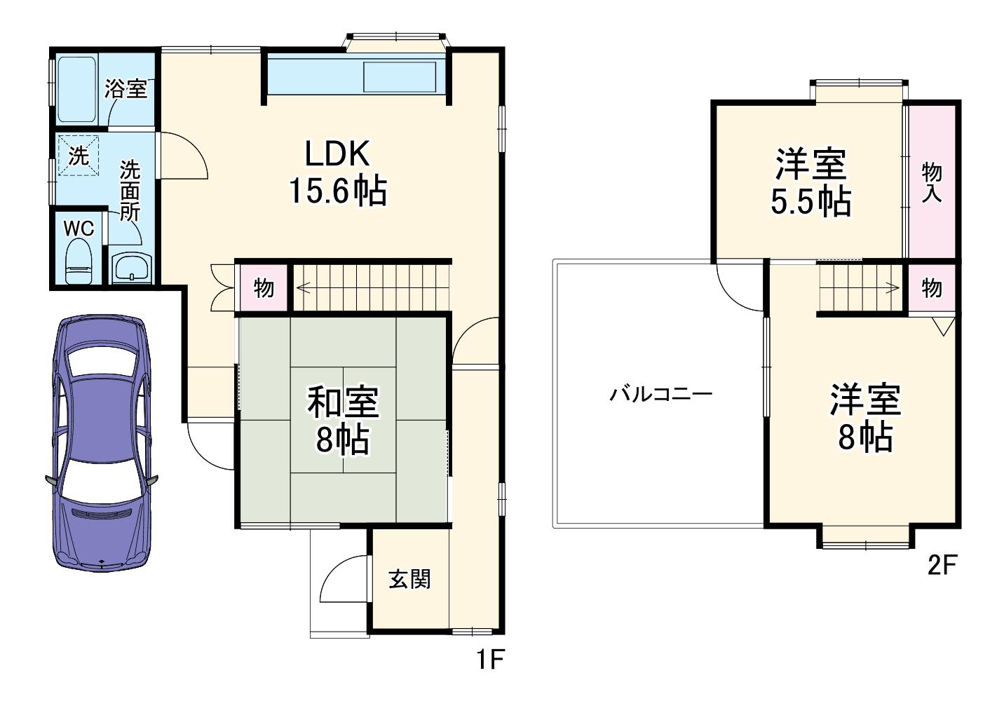 阪急電鉄千里線 千里山駅 徒歩8分 2階建 築55年