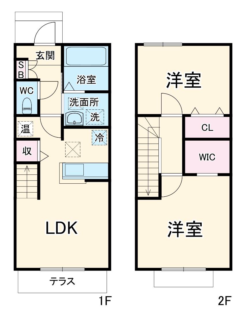 ｓｐｌｅｎｄｏｒｅ宮前平(2LDK)の間取り写真