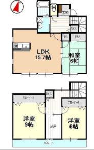 アルトゥーラ(3LDK)の間取り写真