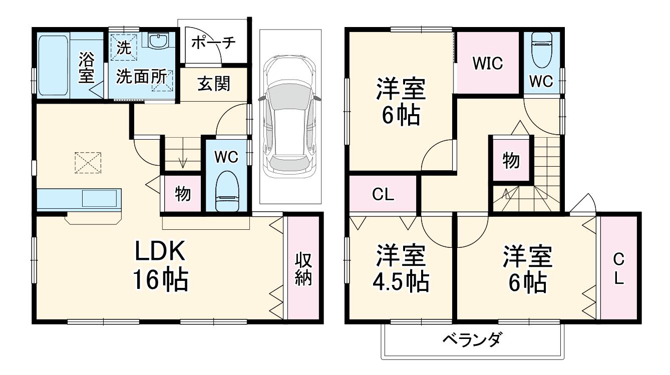 京浜東北・根岸線 南浦和駅 徒歩26分 2階建 築17年