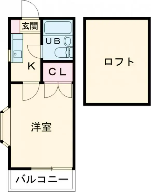 セドルハイム三鷹C 2階階 間取り