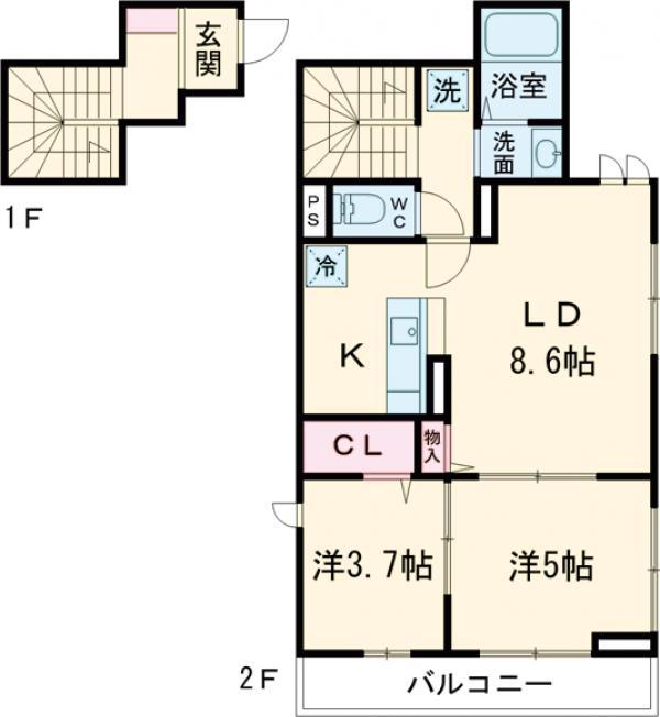 足立区大谷田AS0519 長屋