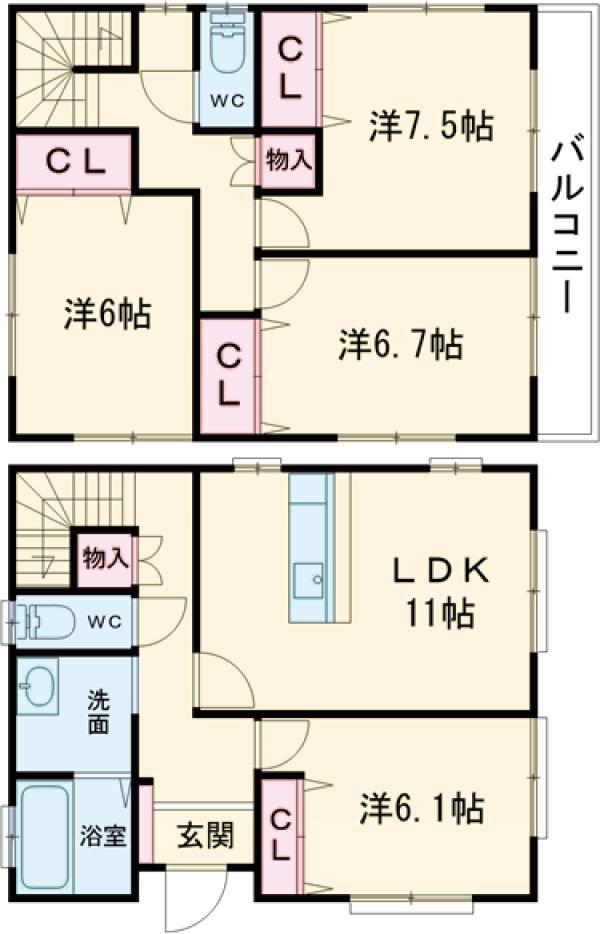 東京都町田市 2階建 新築