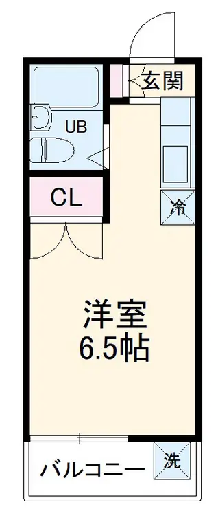 レジデンス今川 1階階 間取り