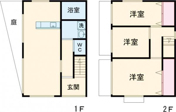 東京地下鉄東西線 葛西駅 徒歩21分 2階建 築44年