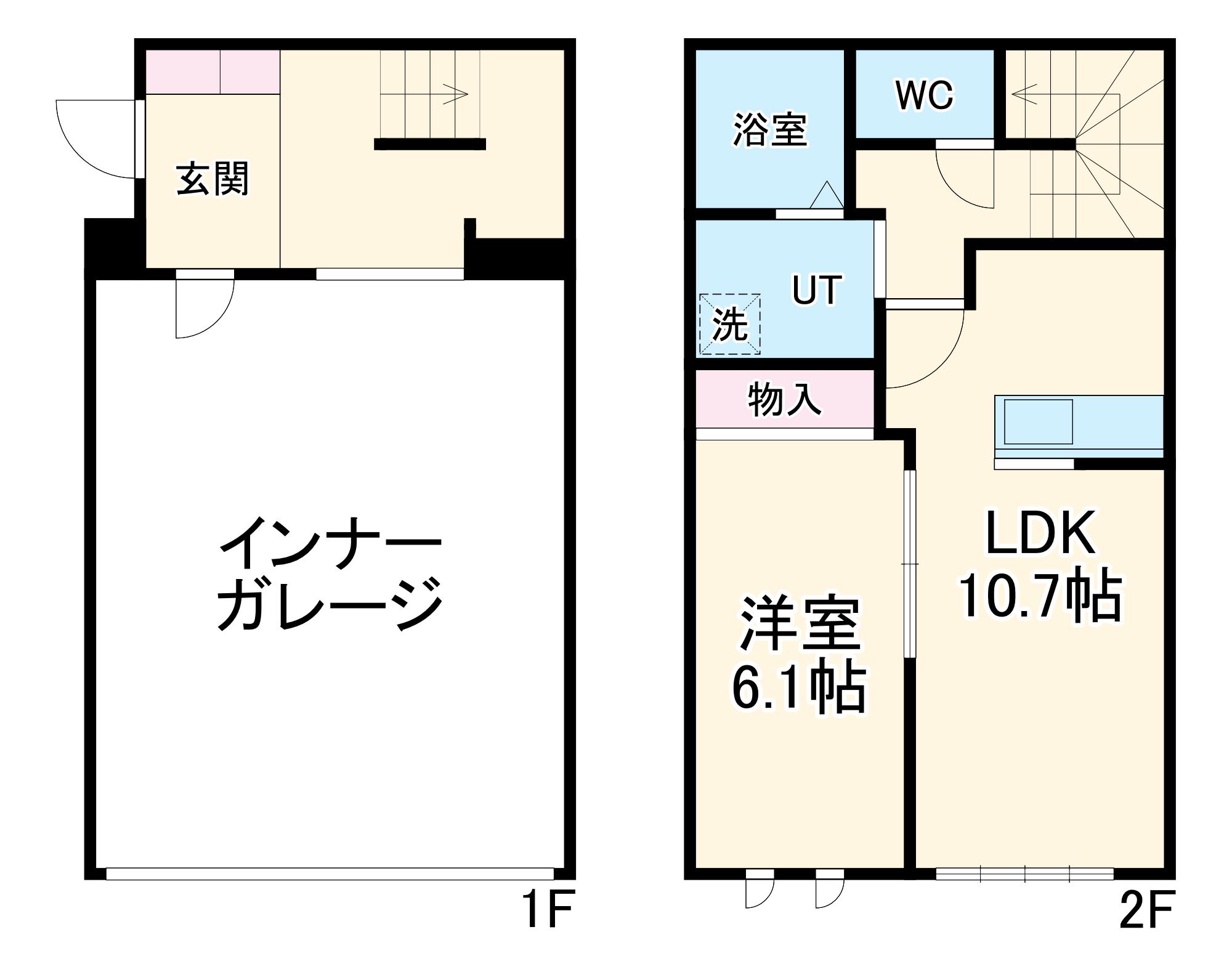 ＬＡ　ＦＯＲＭＯＳＡ(1LDK)の間取り写真