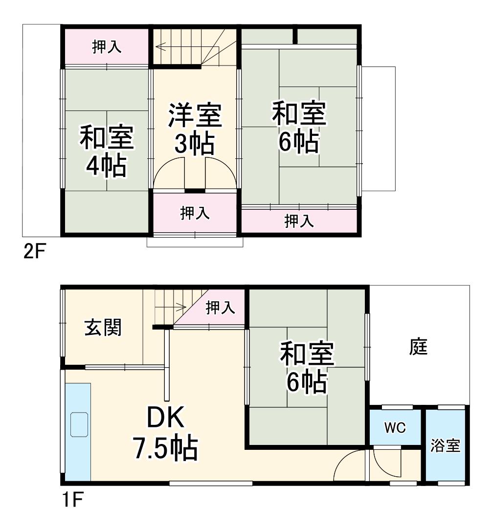 山陰本線 二条駅 徒歩9分 2階建 築92年