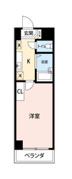 マイナビSTAY市川(1K/5階)の間取り写真