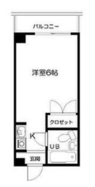 ルフェリ松庵(ワンルーム/7階)の間取り写真