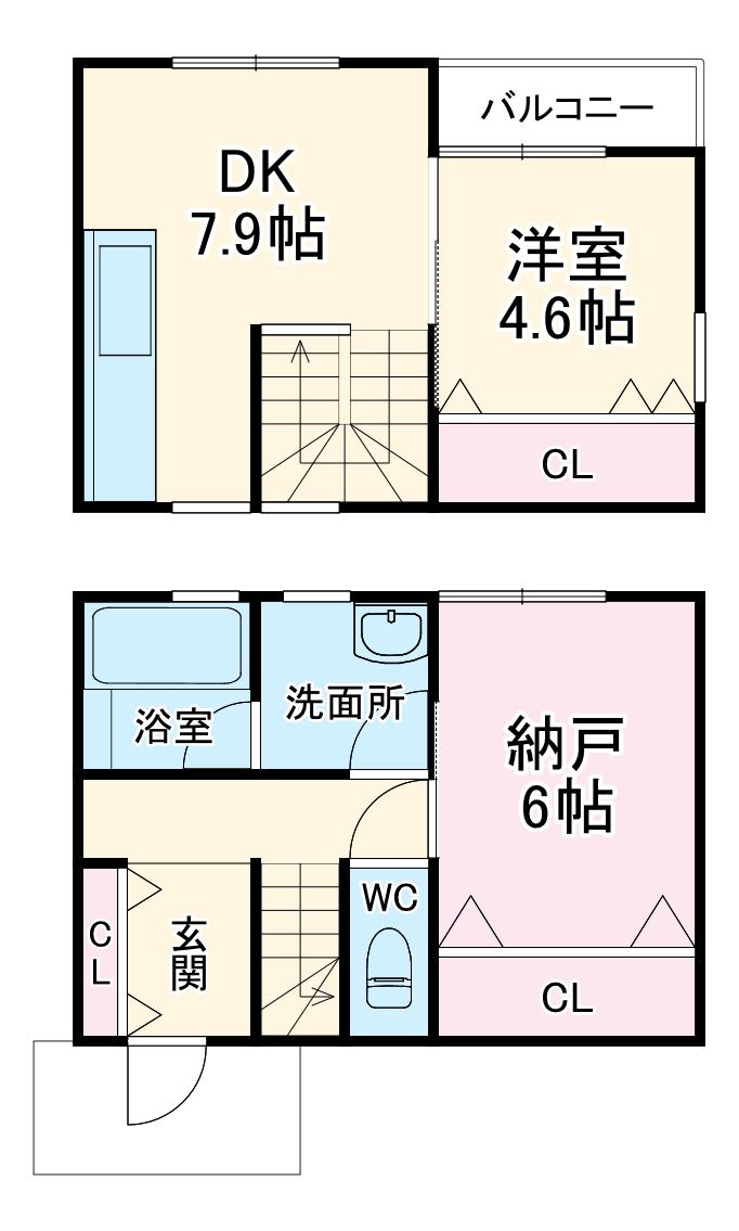 小田急電鉄小田原線 秦野駅 徒歩22分 2階建 築1年(1SDK)の間取り写真