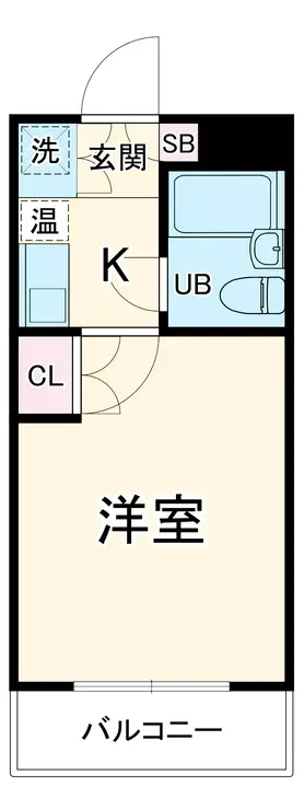 日神パレス三ツ沢公園 1階階 間取り