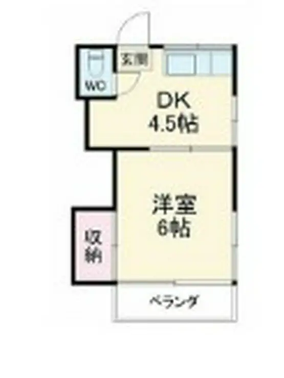 さつき荘 2階階 間取り