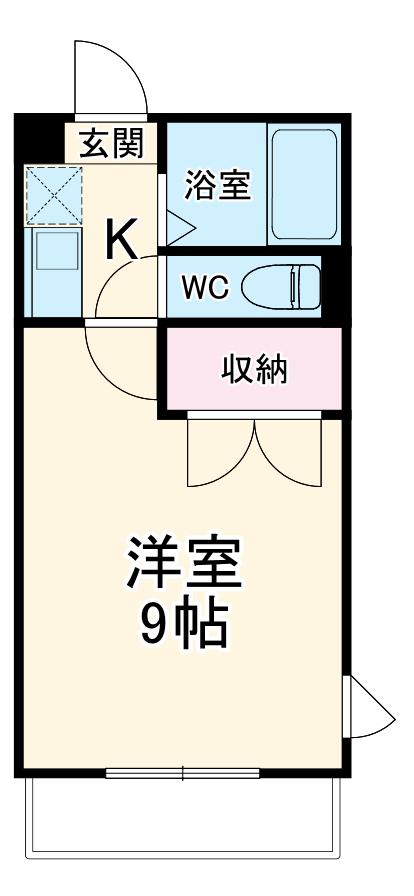 エミネンスプラザ(1K/3階)の間取り写真