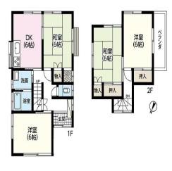 埼玉高速鉄道 戸塚安行駅 徒歩30分 2階建 築48年