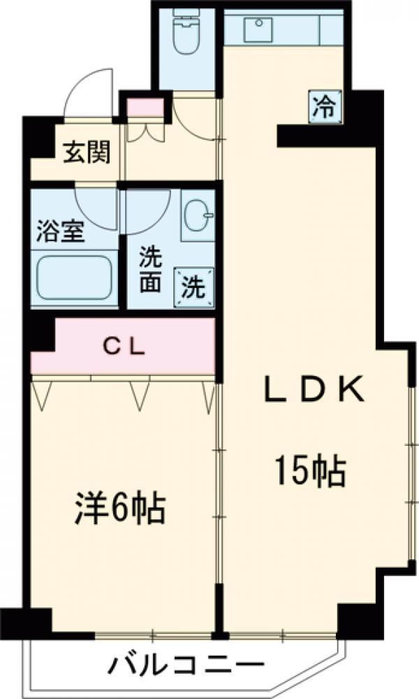 スターハイツ八幡山(1LDK/3階)の間取り写真