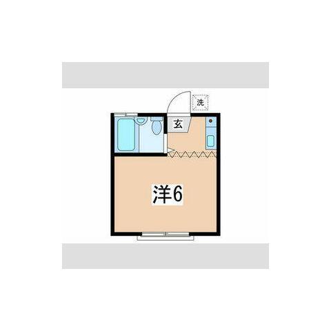 SAGAMI LAKE OFF(ワンルーム/2階)の間取り写真