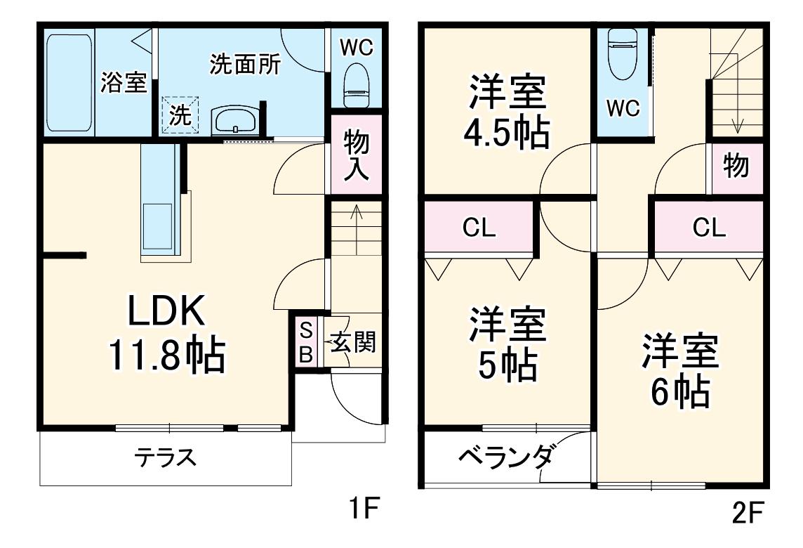 北総鉄道 矢切駅 徒歩14分 2階建 新築