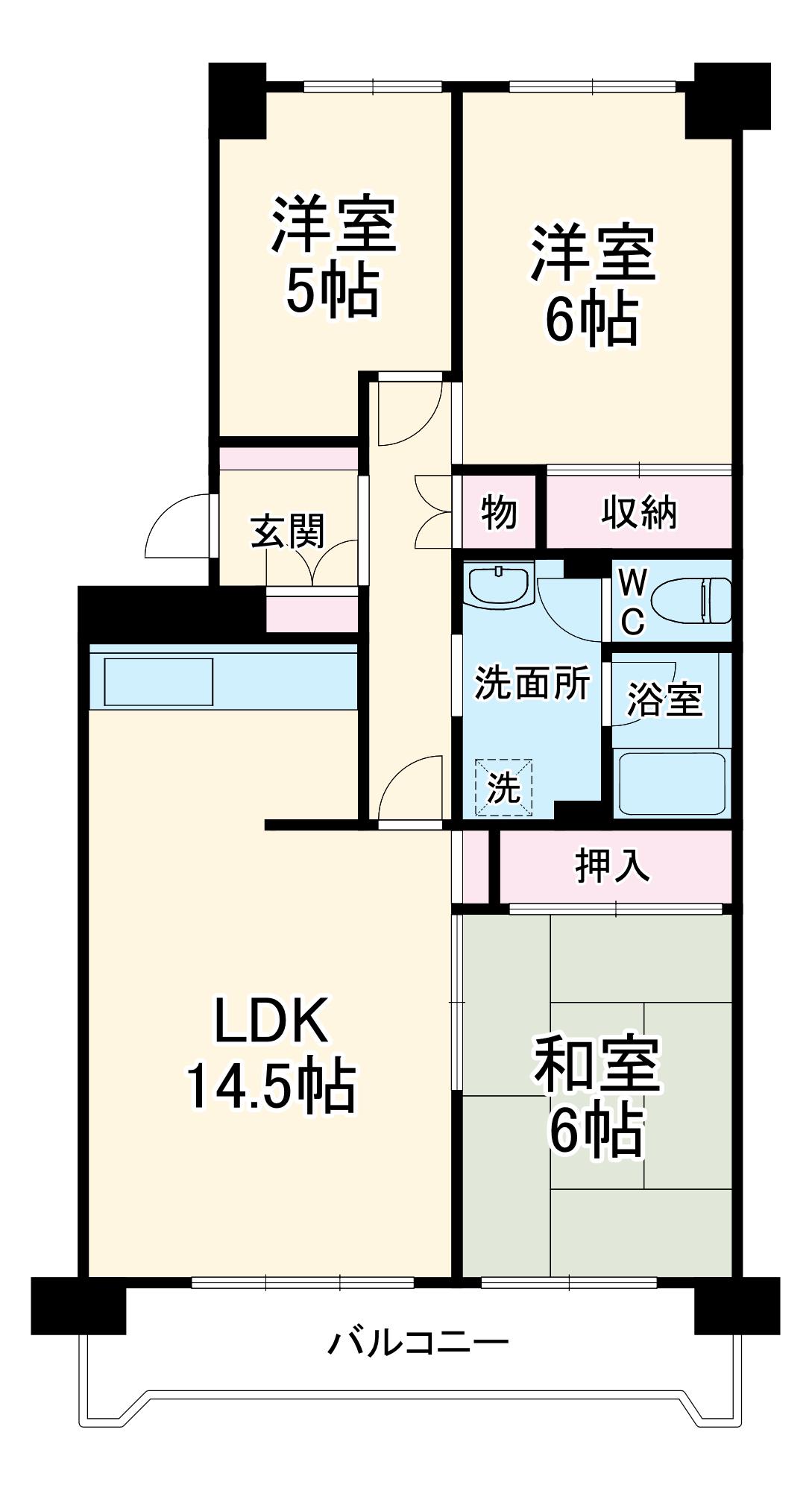 入船西エステート1号棟