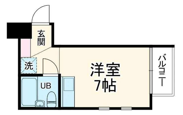 オネスティ大久保参番館 3階階 間取り