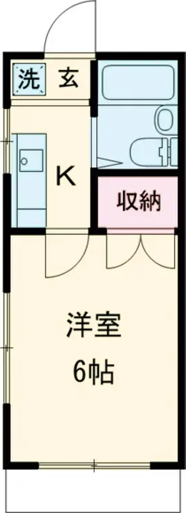 プリンストンハイツ 1階階 間取り