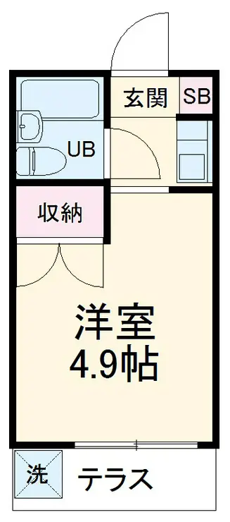 メゾン・ドモ 1階階 間取り
