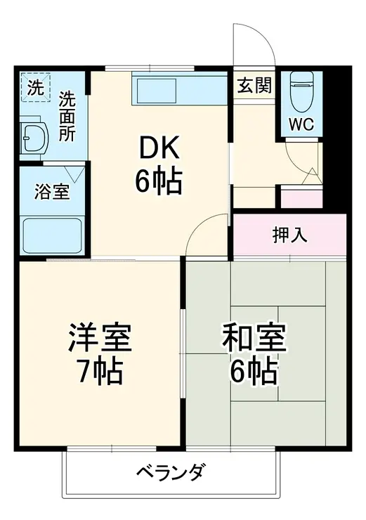 エクセルノース 1階階 間取り