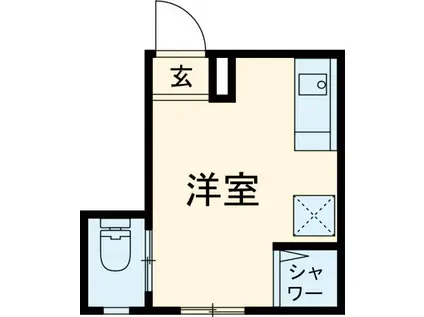 サークルハウス関町北(ワンルーム/1階)の間取り写真