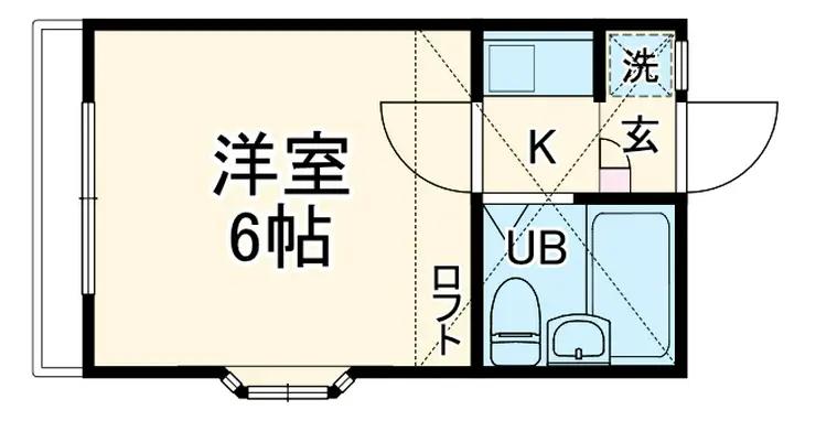 ヴェルドミール宮崎 2階階 間取り