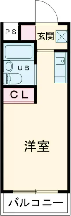 スカイコート久我山 1階階 間取り