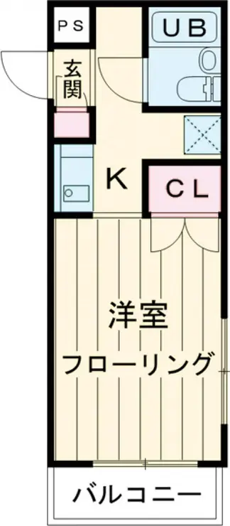 スカイコート久我山 2階階 間取り