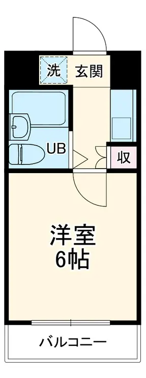 プラーズ新丸子 8階階 間取り
