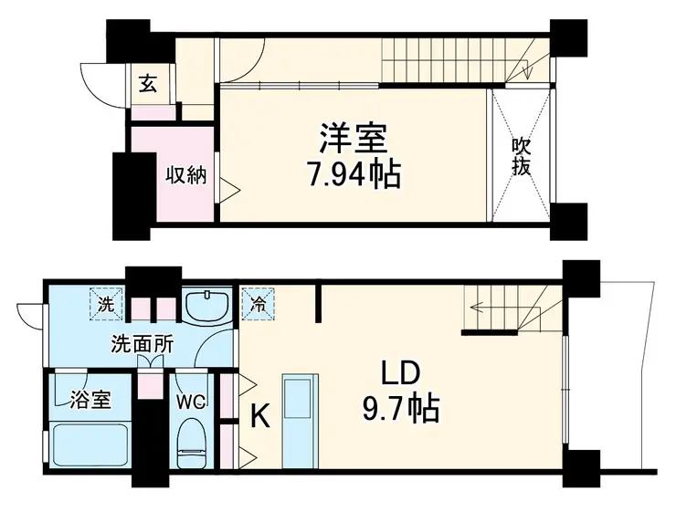 スタイリオ妙蓮寺 1階階 間取り