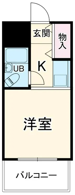 セシーズ武蔵小杉 4階階 間取り