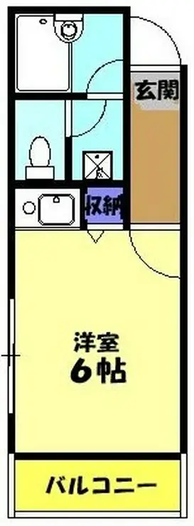 クラージュ 2階階 間取り