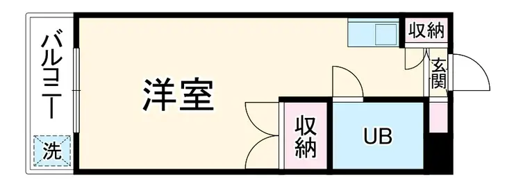 ユースフル武蔵小杉 4階階 間取り