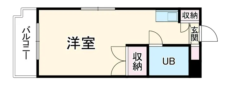 ユースフル武蔵小杉 4階階 間取り