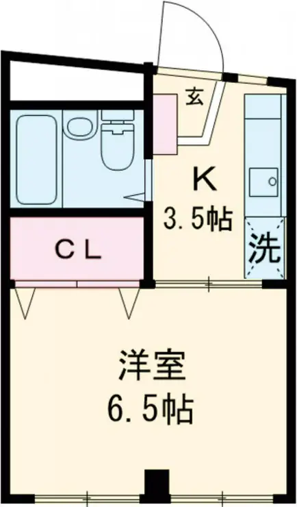 ウエルス瑞江 3階階 間取り