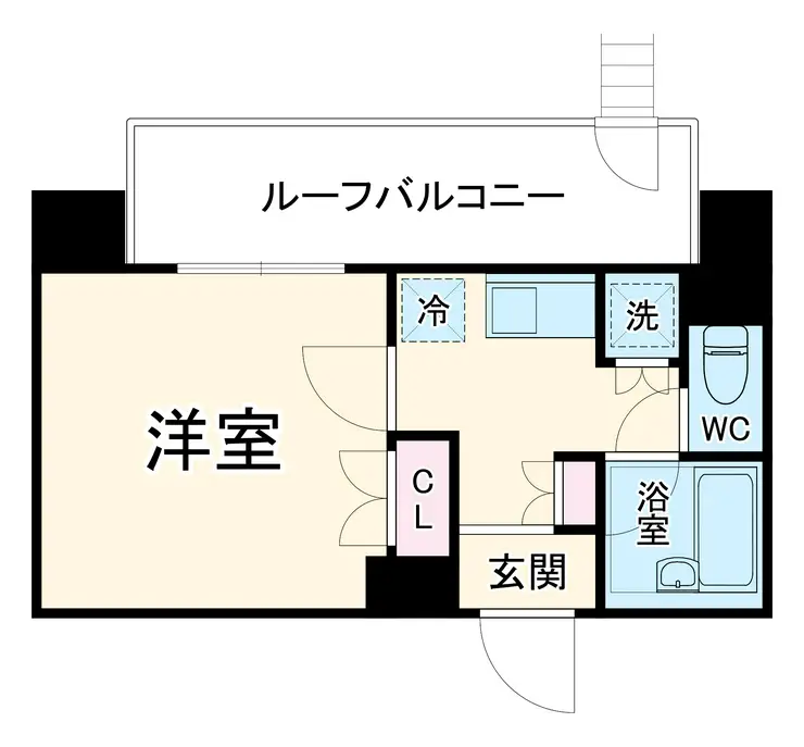 レジディア横濱関内 10階階 間取り