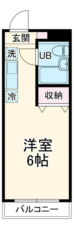 レジダンスアポロン 3階階 間取り