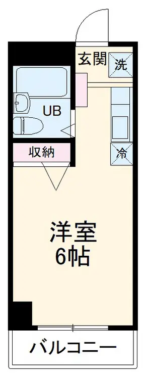 サンブライト18 2階階 間取り