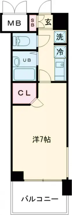 ビイルーム吉祥寺 2階階 間取り